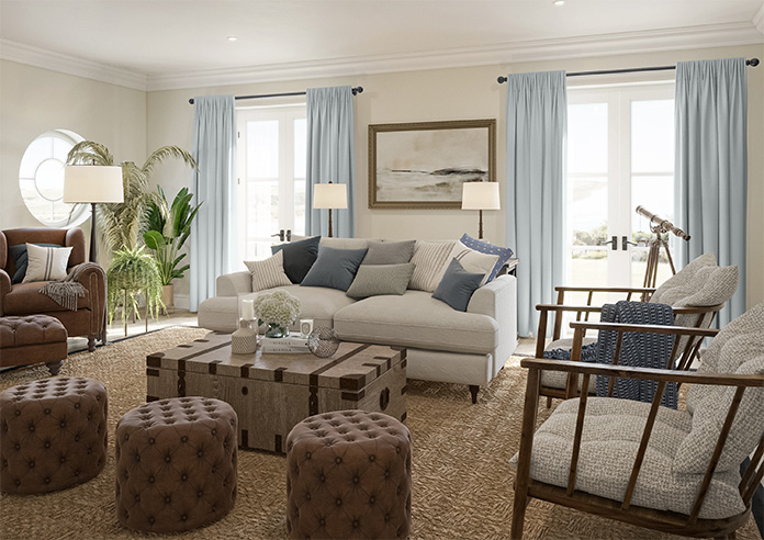 Saltaire, Castle Grey - Made to Measure Curtains - Image 8